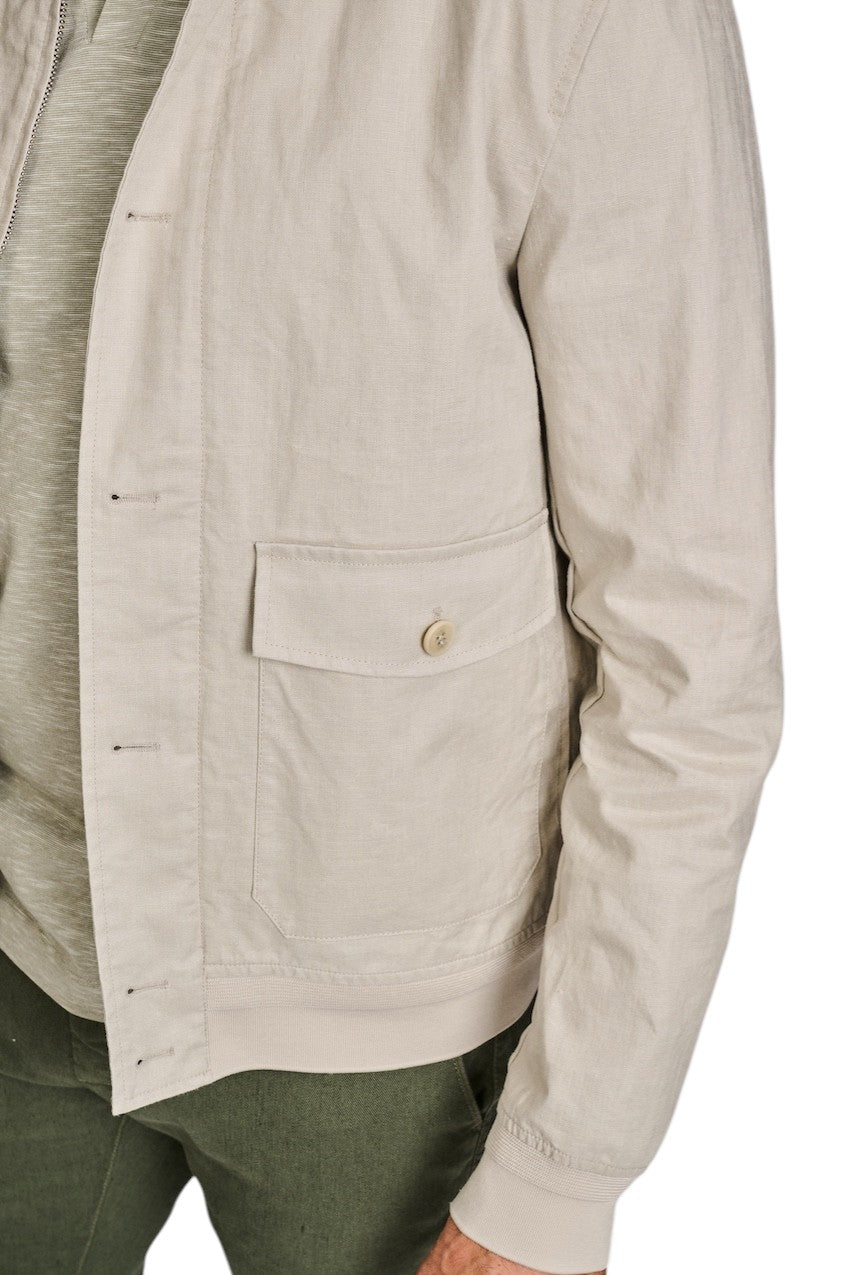 Duno Uomo parka heren greige ALCAMO 027