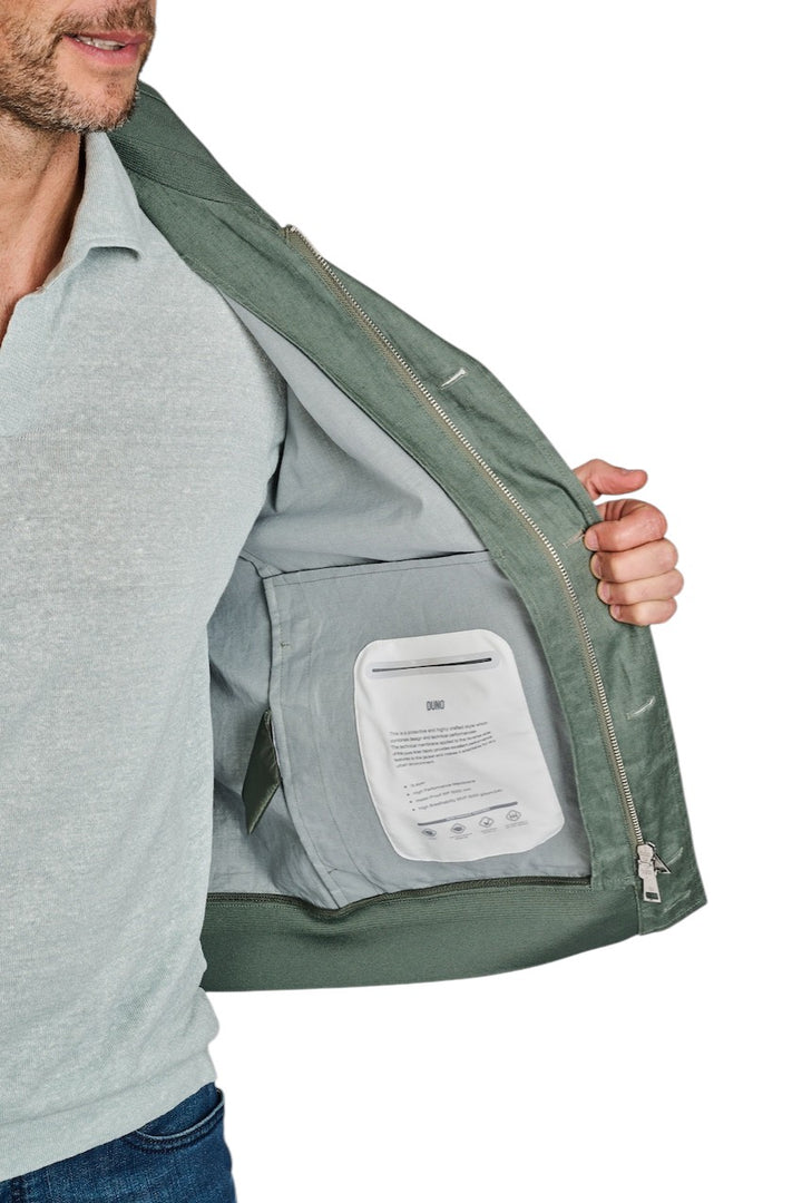 Duno Uomo parka heren groen ALCAMO 326