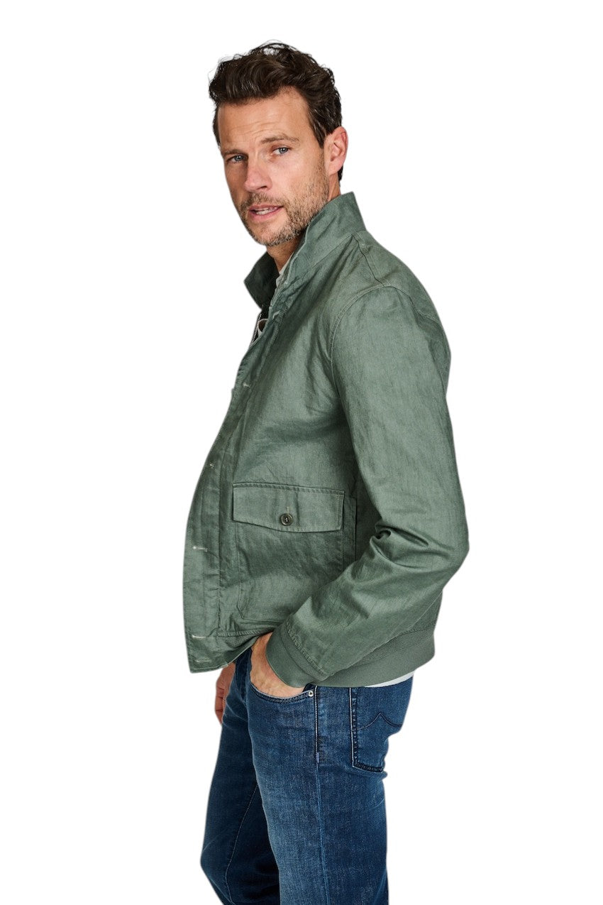 Duno Uomo parka heren groen ALCAMO 326