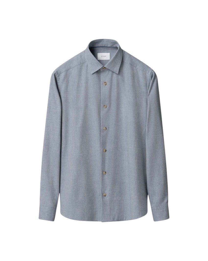 Eton hemd lange mouwen heren ciel CASUAL FIT 100014457 22