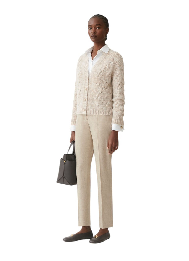 Fabiana Filippi gilet dames goud MAD226F449M4170167