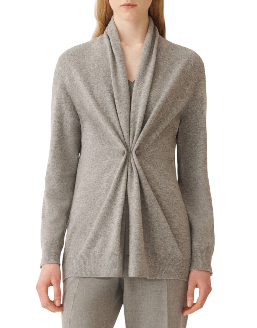 Fabiana Filippi gilet dames grijs MAD215F059 8132