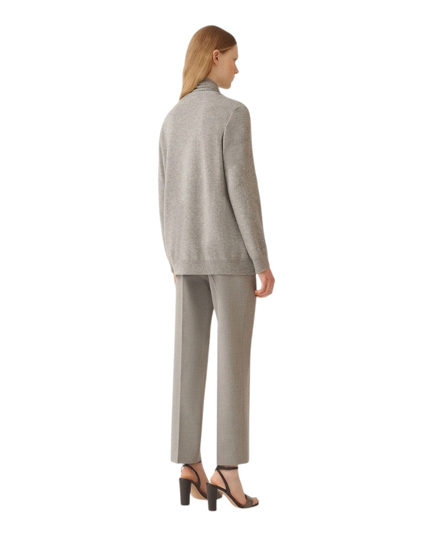 Fabiana Filippi gilet dames grijs MAD215F059 8132