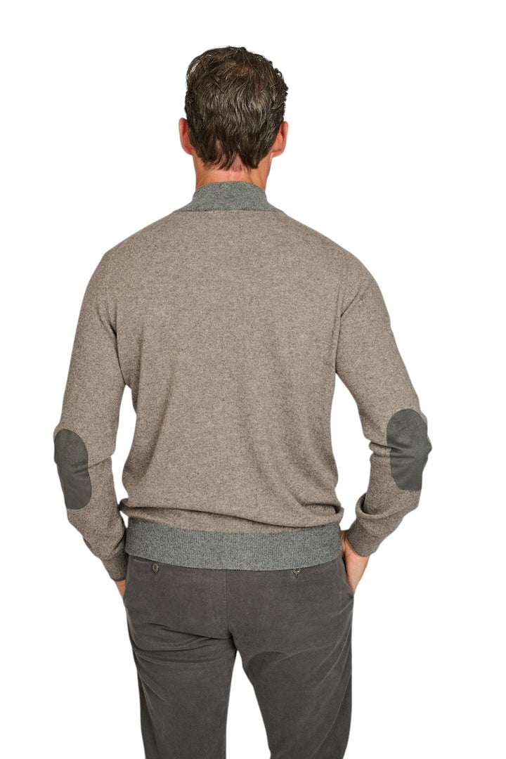 Gran Sasso Men gilet heren bruin 55106 19669 039.