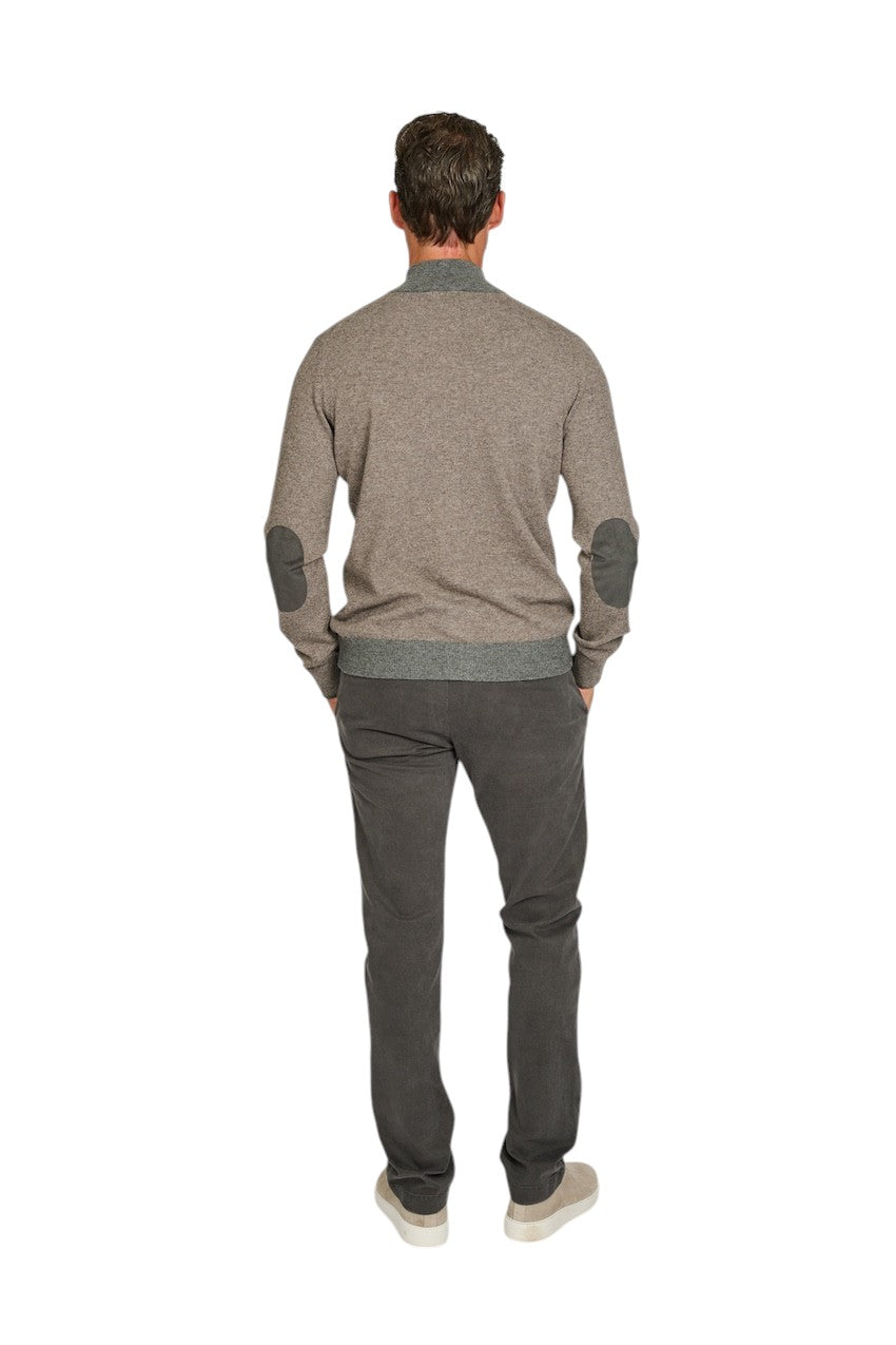 Gran Sasso Men gilet heren bruin 55106 19669 039.