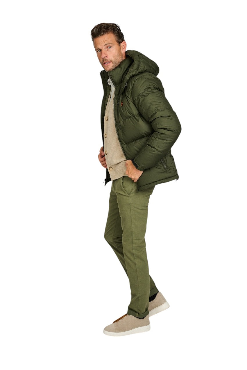 Gran Sasso Men gilet heren donker beige 23188 25051 010