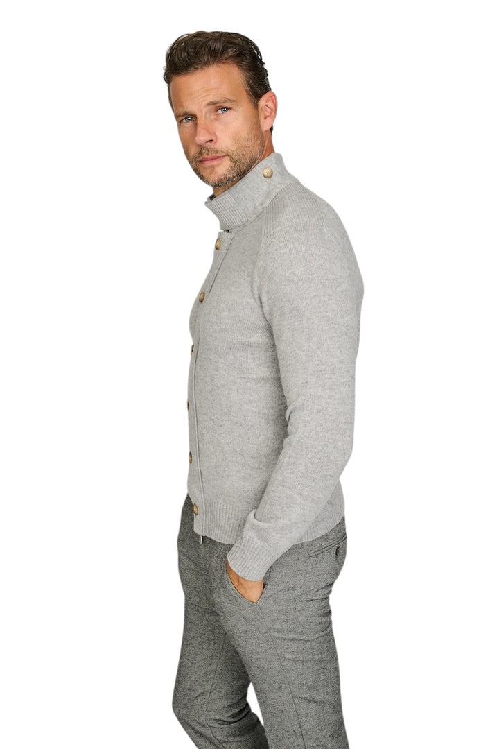 Gran Sasso Men gilet heren grijs 23170 25025 071