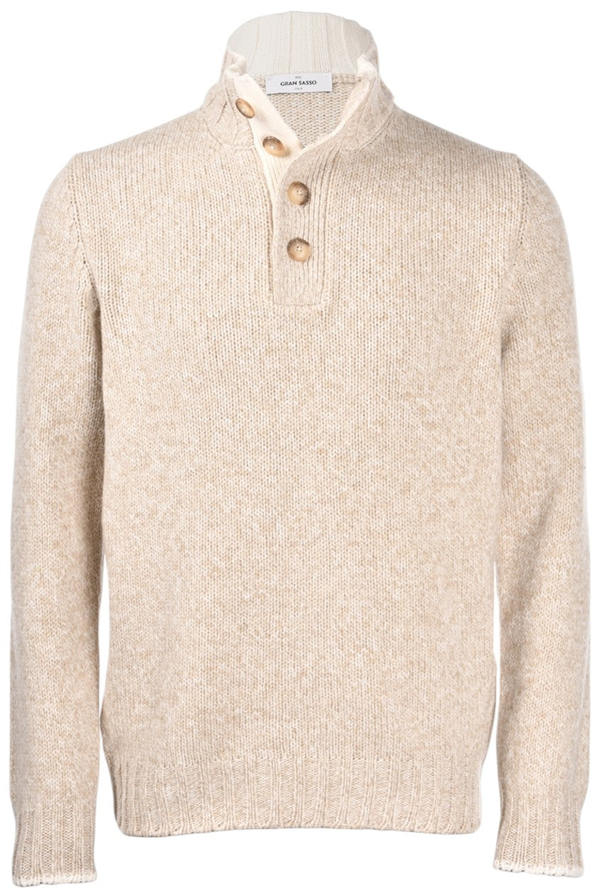 Gran Sasso Men pull trui heren beige 10102 25704 848