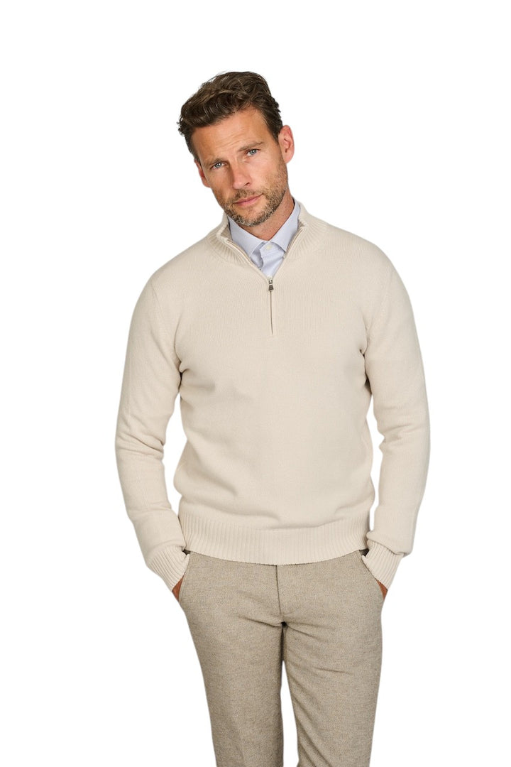 Gran Sasso Men pull trui heren beige 23125 19621 113