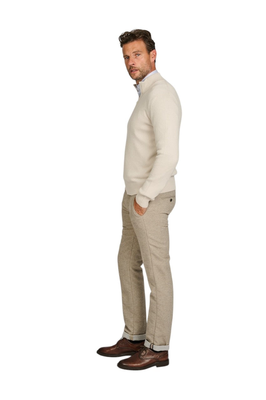 Gran Sasso Men pull trui heren beige 23125 19621 113