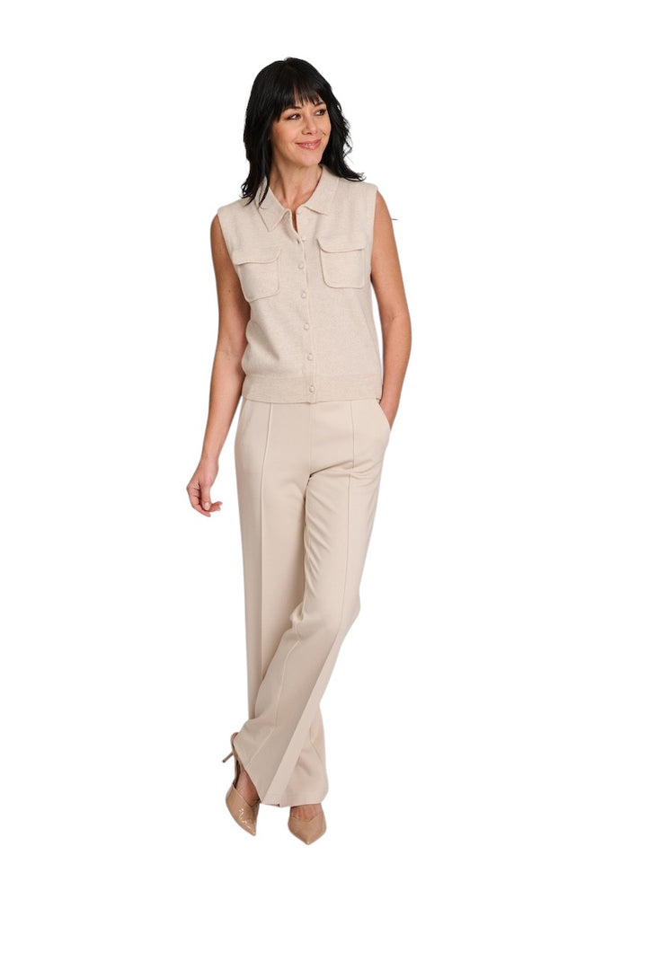 Hemisphere gilet dames beige 2611306-4 7379