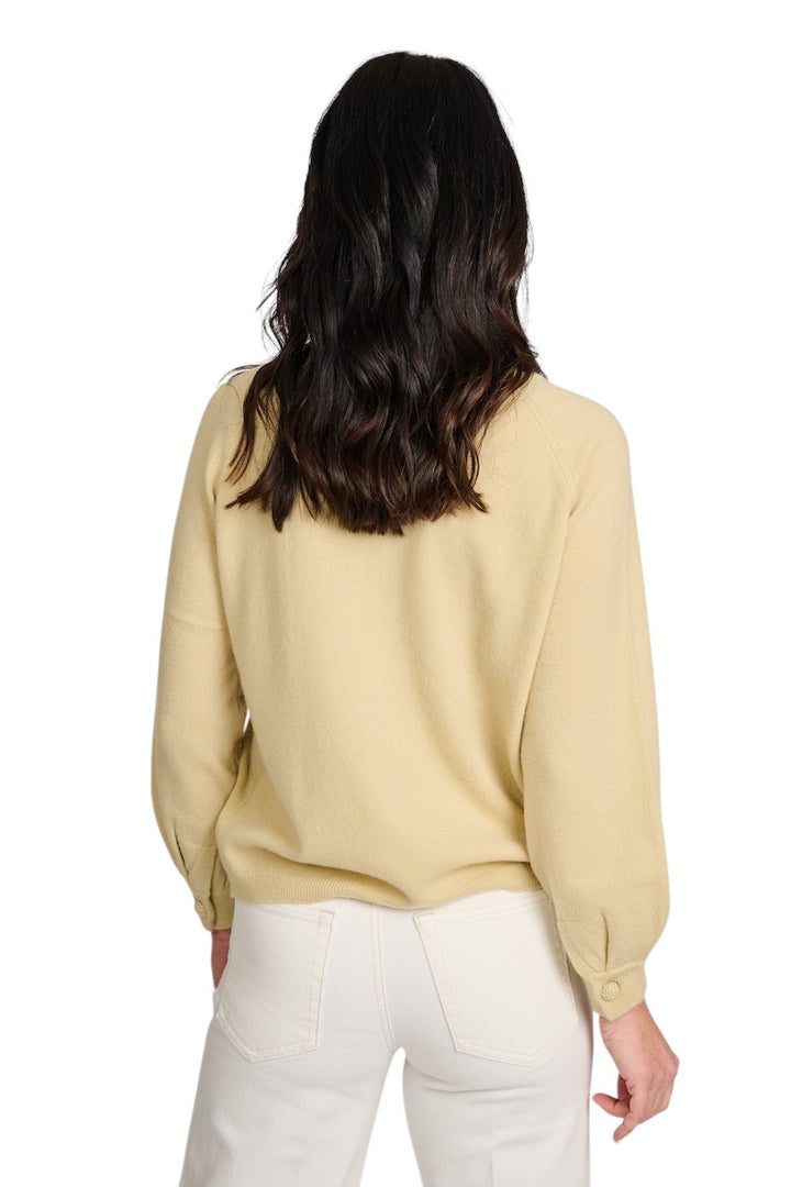 Hemisphere pull trui ronde hals dames geel 2611313-4 6133