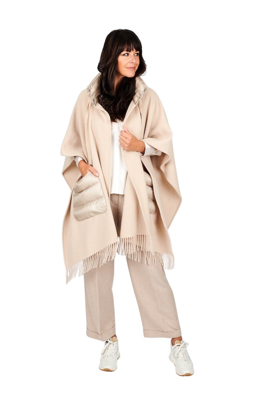 Herno Women cape dames beige