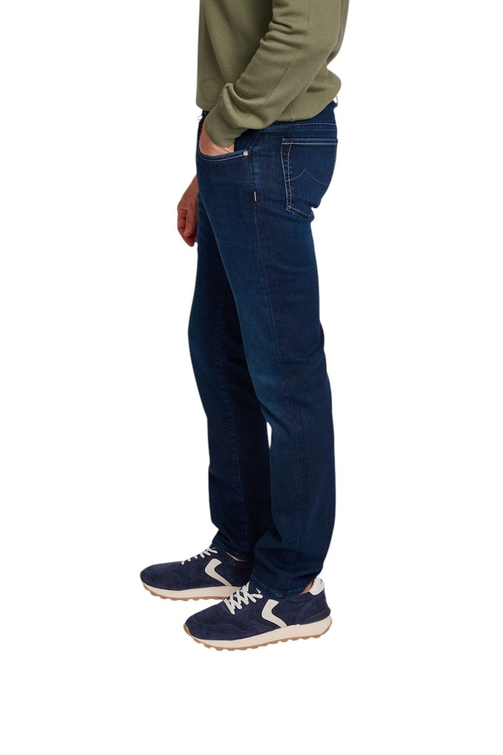 Jacob Cohen Men jeans heren donker blauw slim fit Bard JUM_QM004 063 P0021.100D R2
