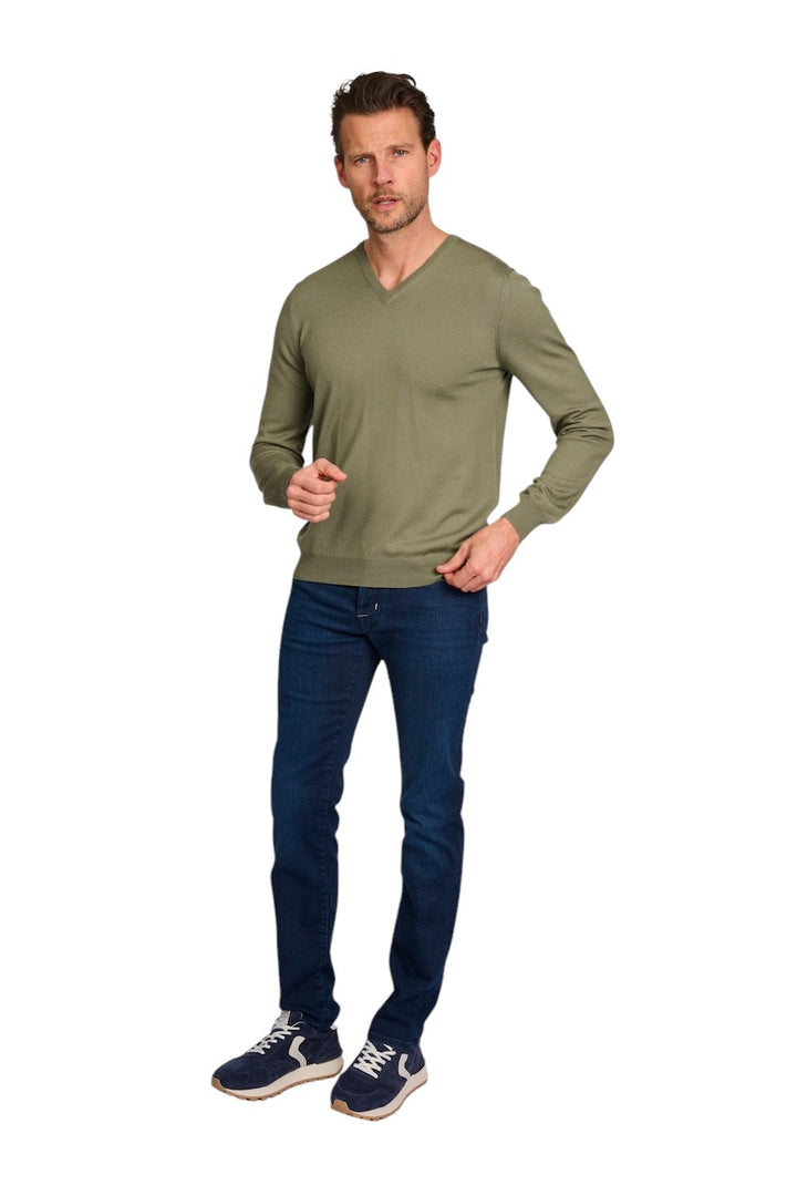 Jacob Cohen Men jeans heren donker blauw slim fit Bard JUM_QM004 063 P0021.100D R2