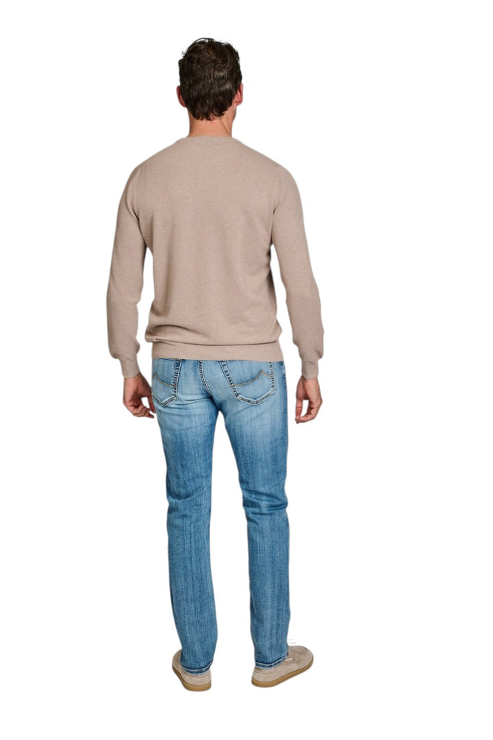 Jacob Cohen Men jeans heren licht blauw zipper Bard fast - vintage slim fit JUM_QE009055S3623V1 200D