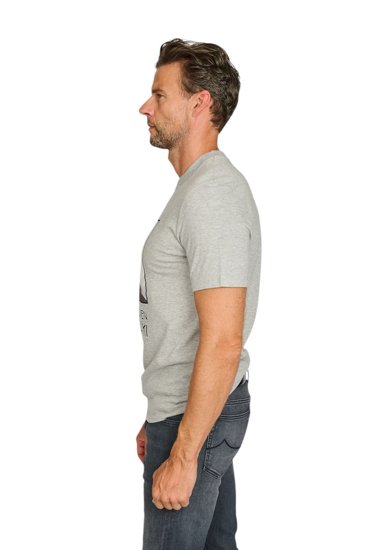 Jacob Cohen Men t-shirt heren grijs JUR_4R002 001