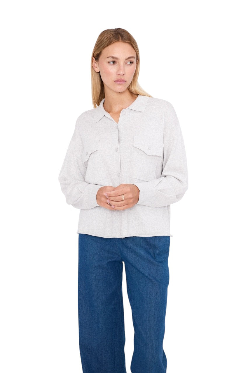 Jeff Bluse til damer beige Farvel