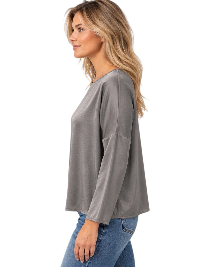 Jeff blouse dames grijs Rosie