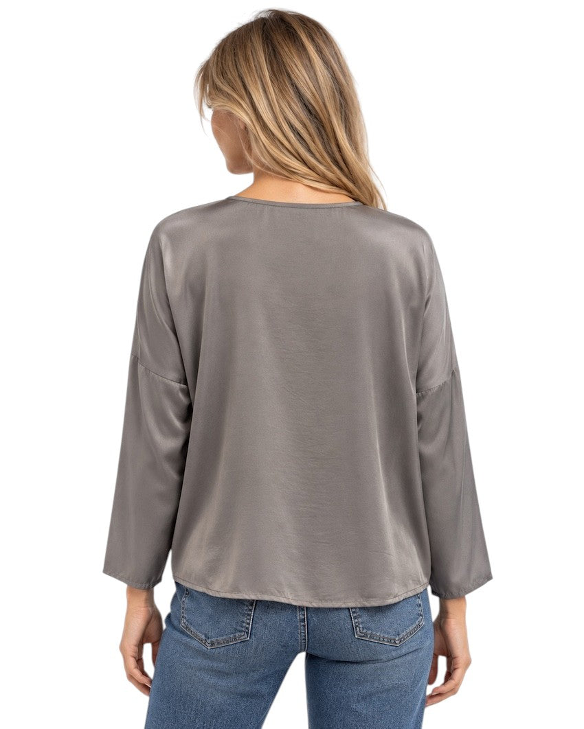 Jeff blouse dames grijs Rosie