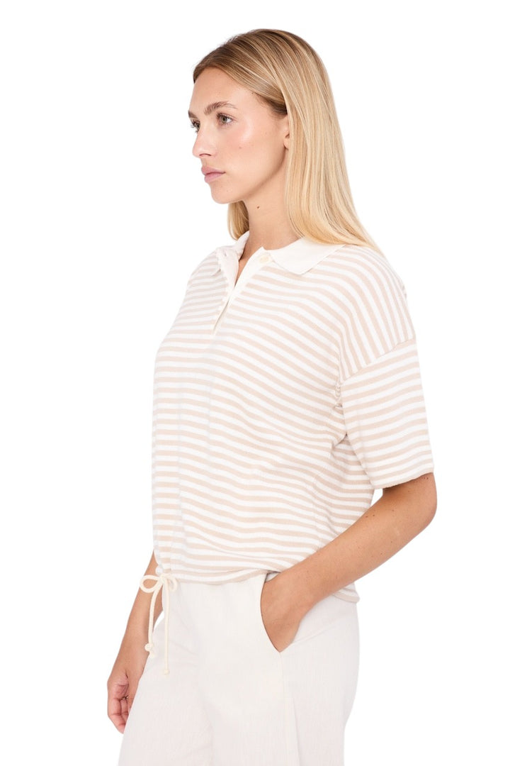 Jeff polo shirt dames ecru Cookie 1060