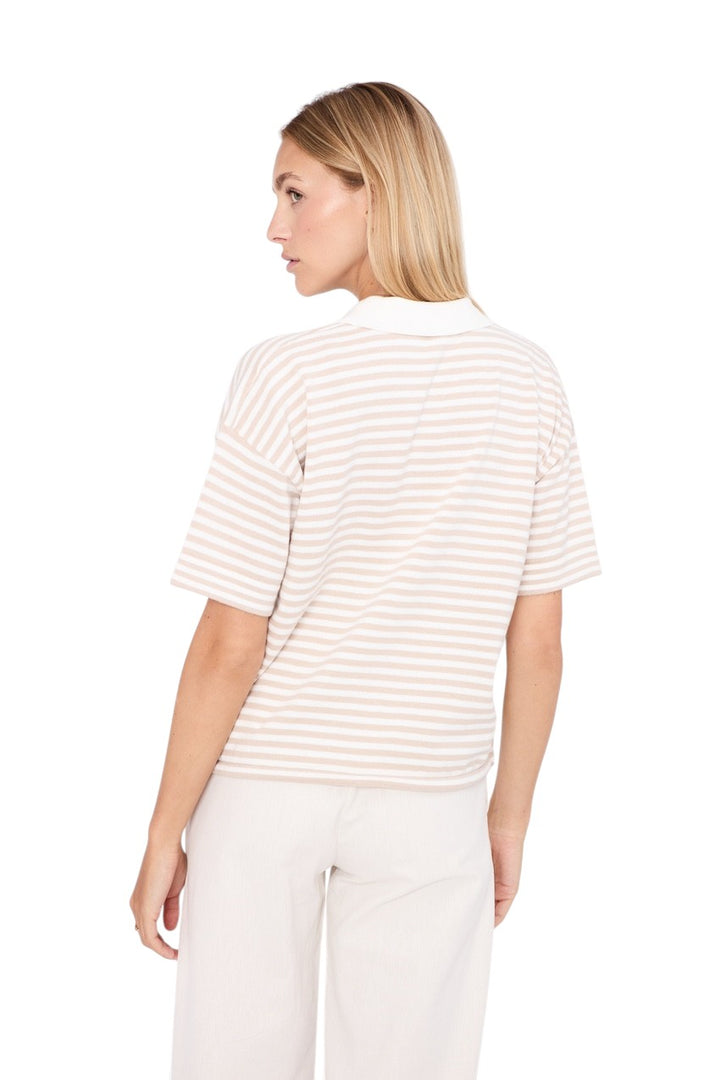 Jeff polo shirt dames ecru Cookie 1060