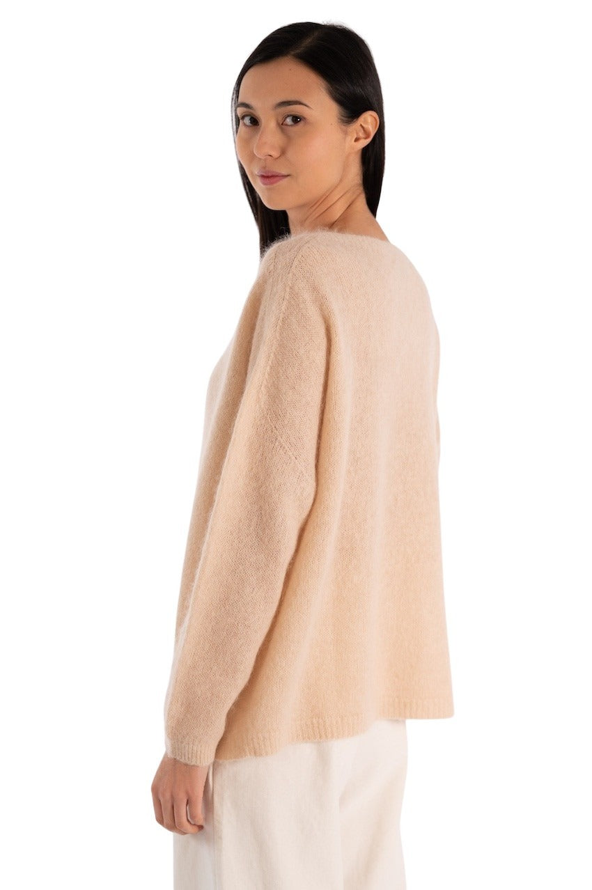 Jeff Pullover til damer beige