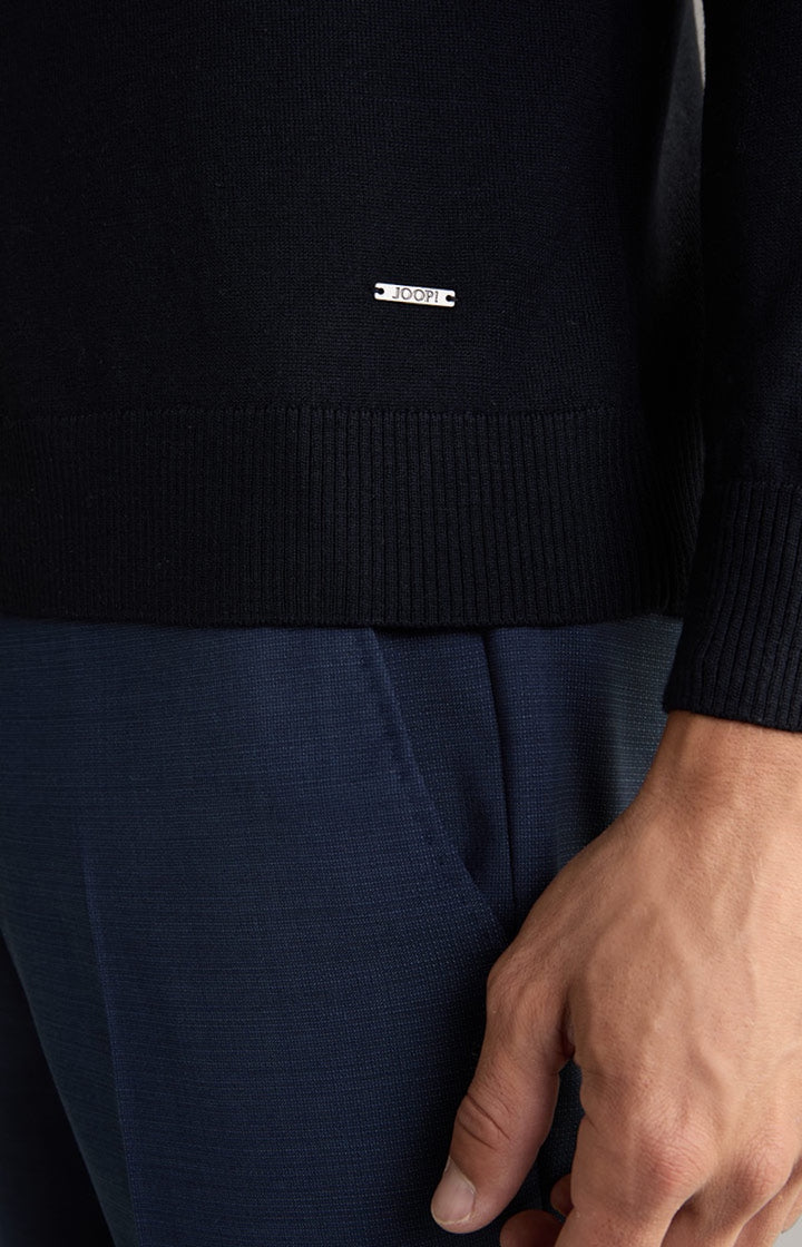 Joop pull trui ronde hals heren donker blauw DAVIDE 10012053 404
