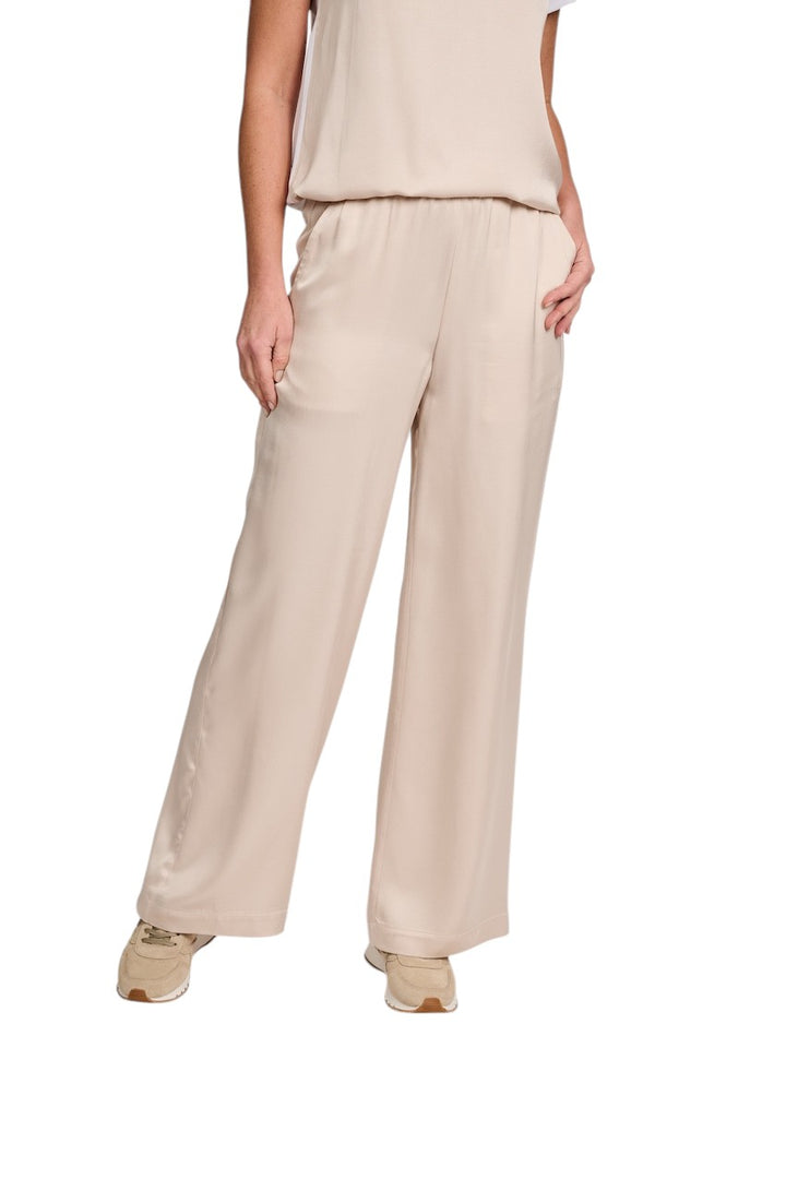 Margittes} jogging pants ladies sand