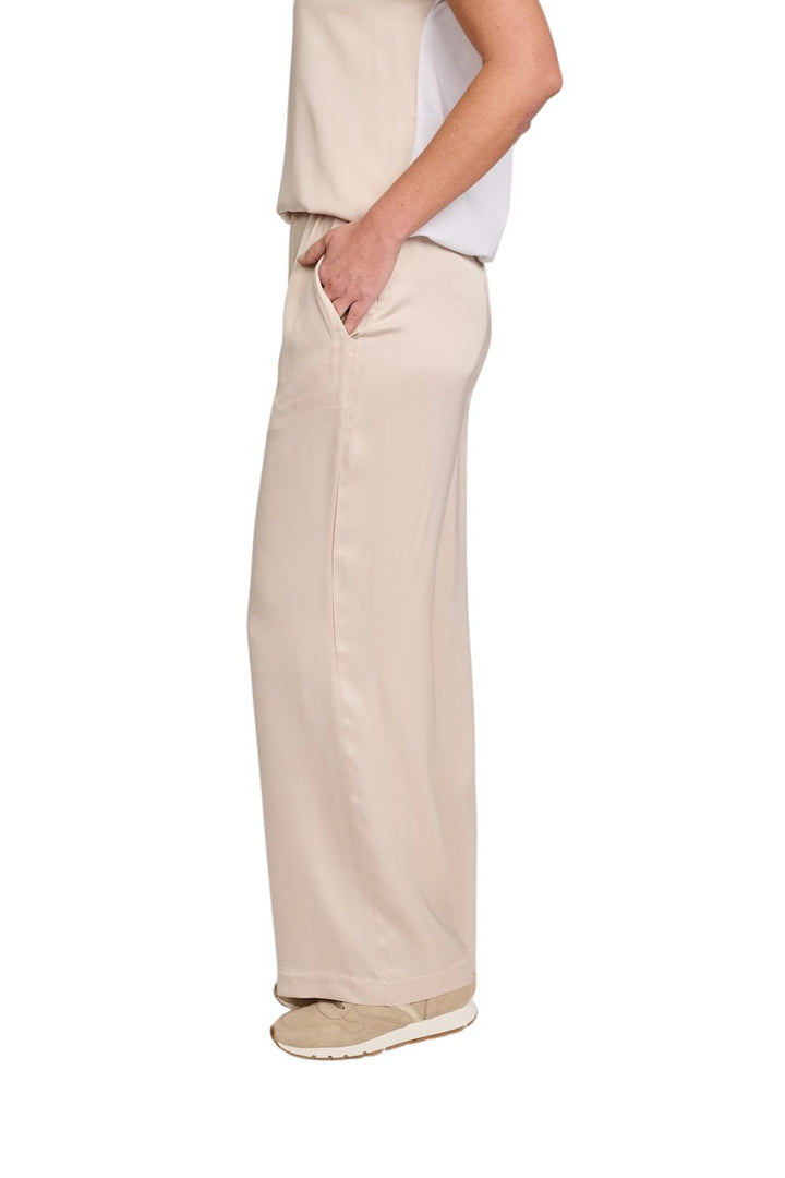 Margittes} jogging pants ladies sand