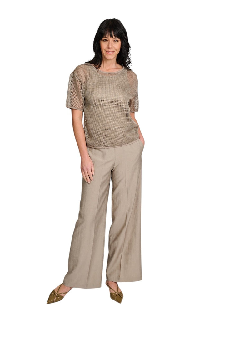 Margittes} t-shirt ladies beige