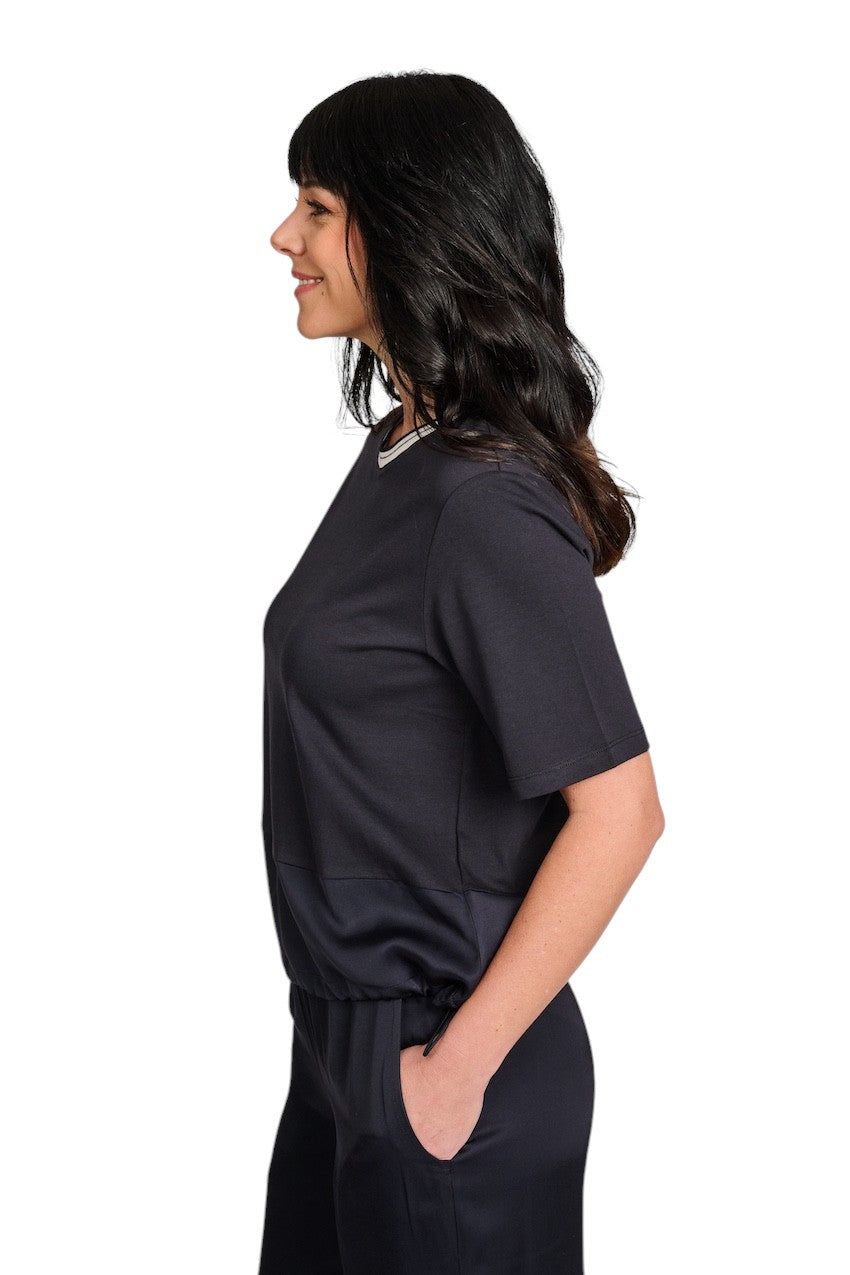 Margittes t-shirt dames marine