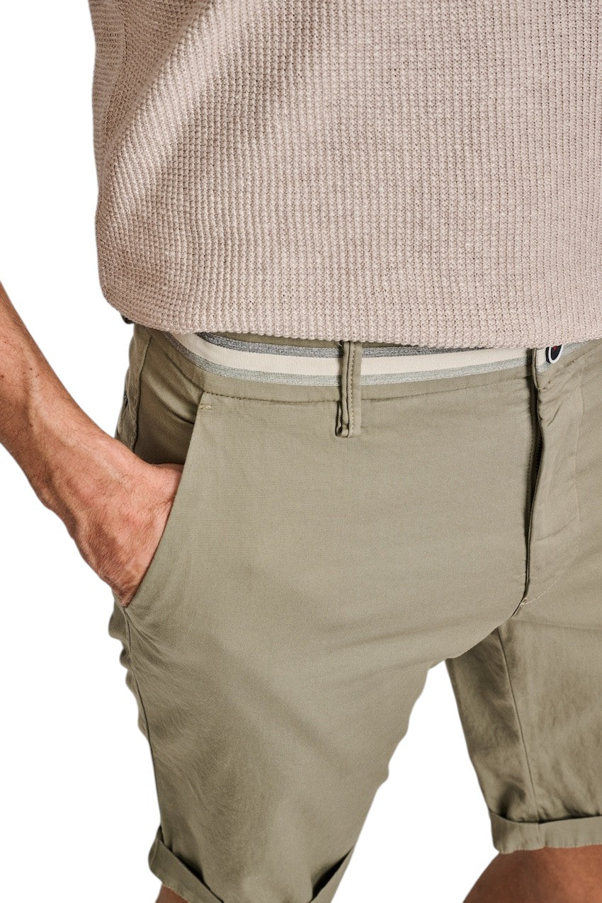 Mason'S Men bermuda heren groen Torino summer 9BE22863N2ME303169