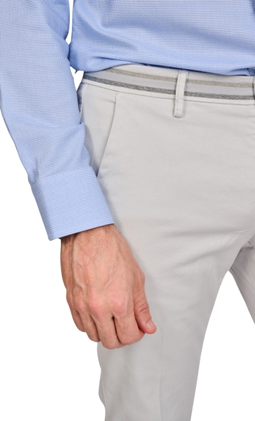 Mason'S Men broek heren grijs Torino summer 9PN2R2863N4MBE098155