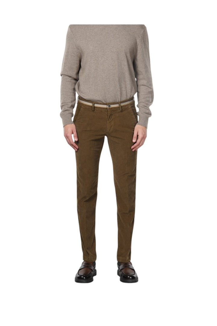 Mason'S Men sportieve broek heren bruin Torino Winter 9PN2R3073N1VBE014289