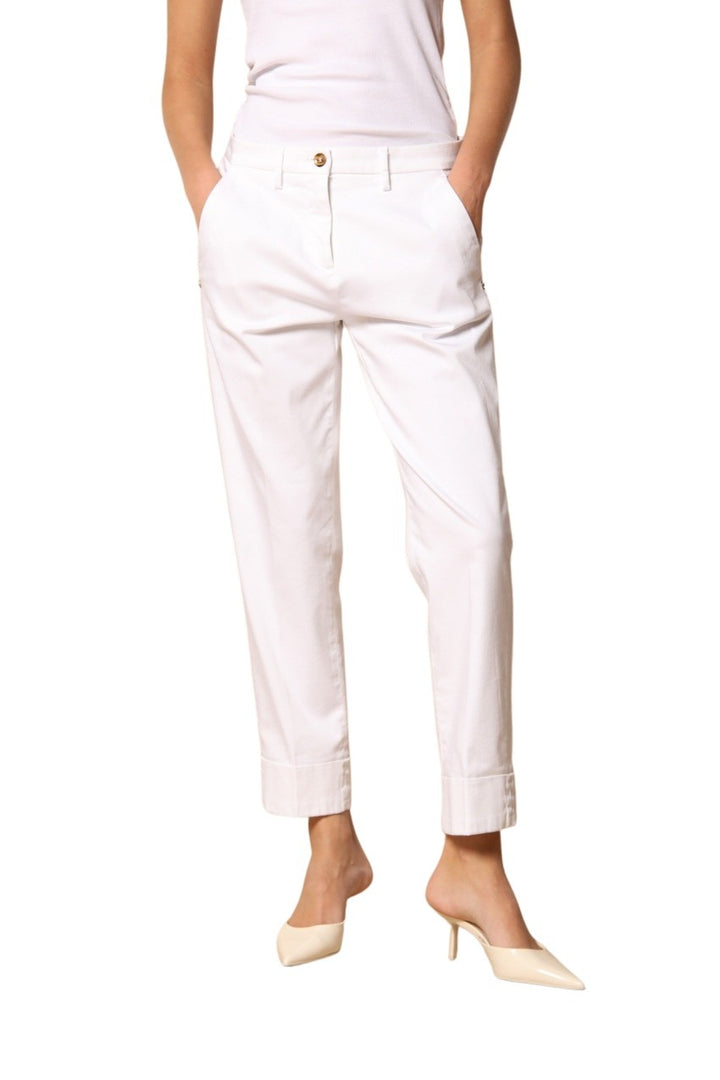 Mason'S Women broek dames wit New York Carrot