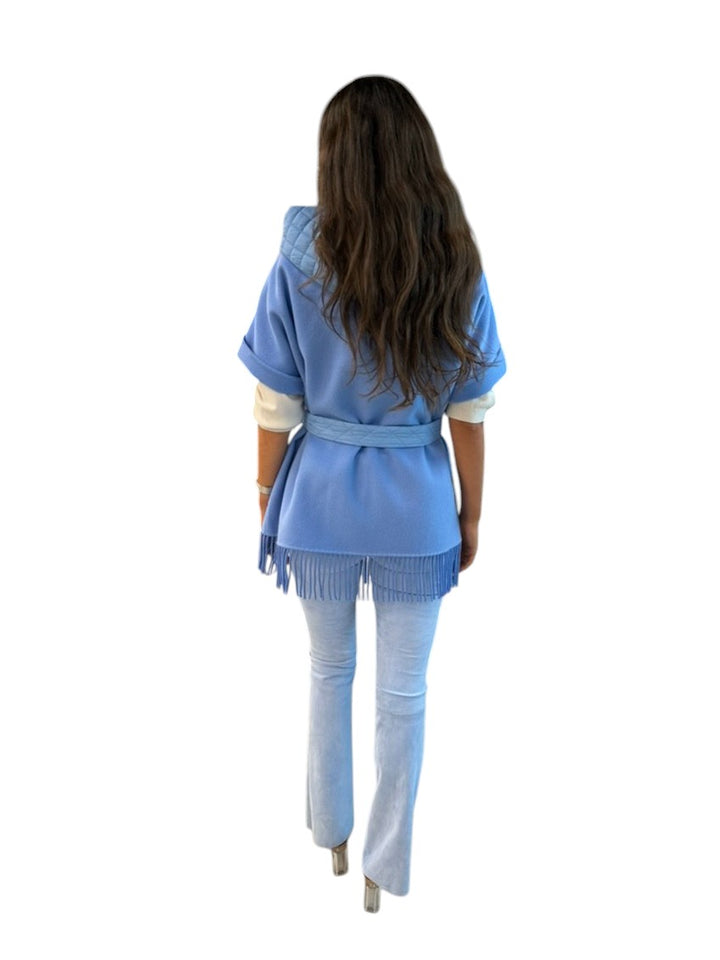 Max&Moi vest dames blauw Varya E25VARYA E07