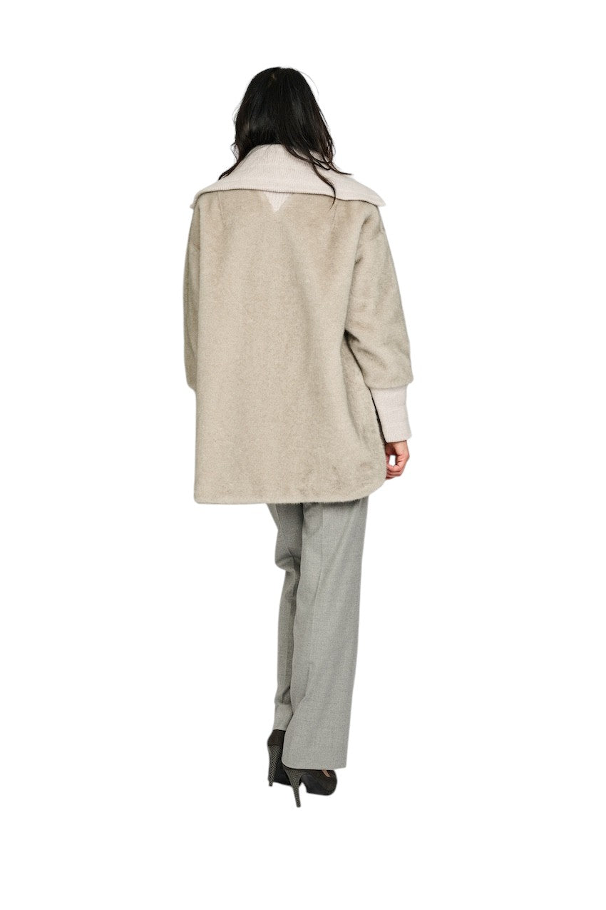 Max&Moi vest dames grijs VALERIO LIGHTGREY