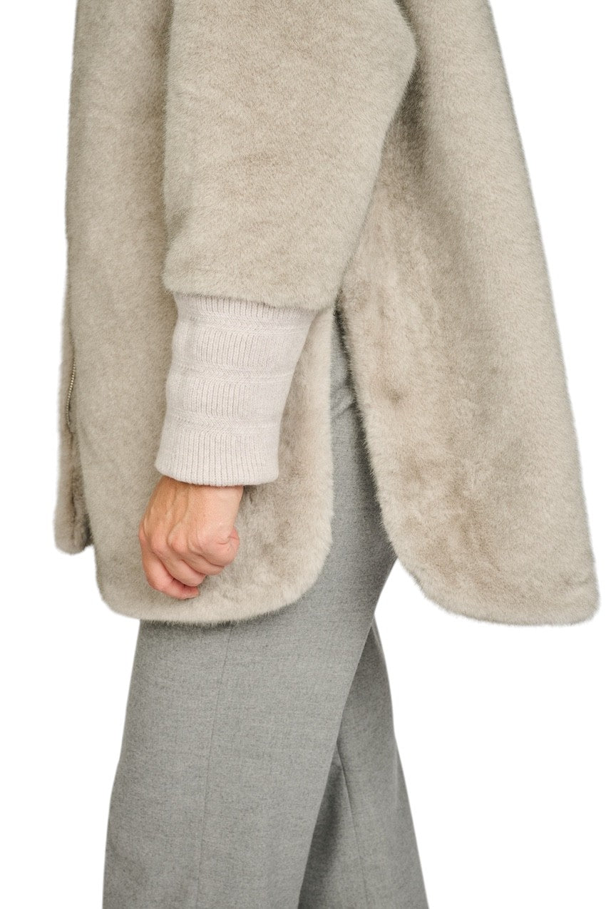 Max&Moi vest dames grijs VALERIO LIGHTGREY