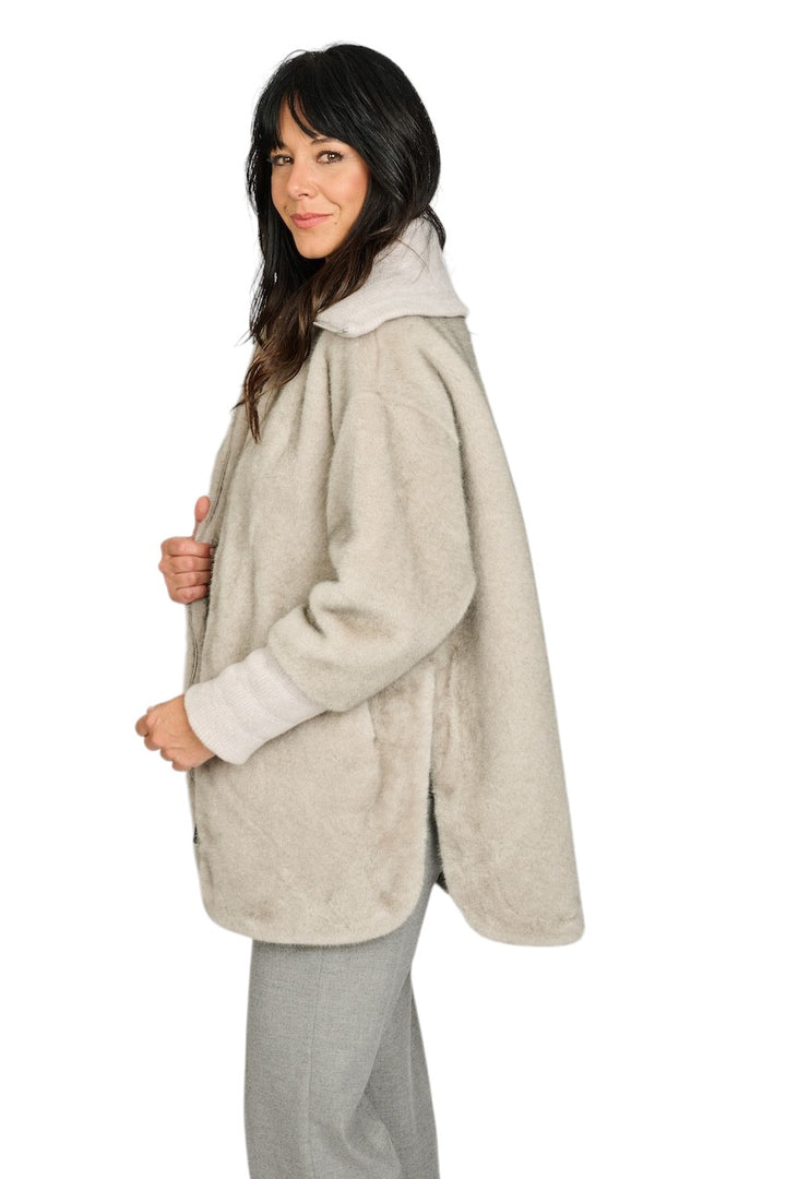 Max&Moi vest dames grijs VALERIO LIGHTGREY