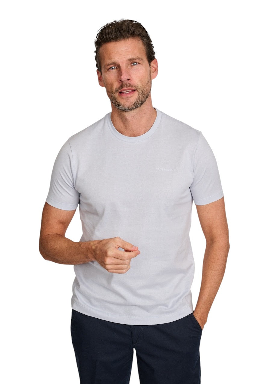 Paul & Shark t-shirt heren licht blauw 26411014 394