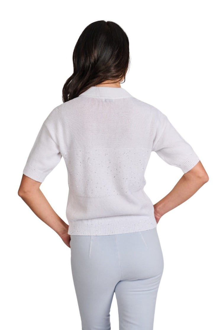 Peserico pull trui dames wit S99765F05 A9109 A00