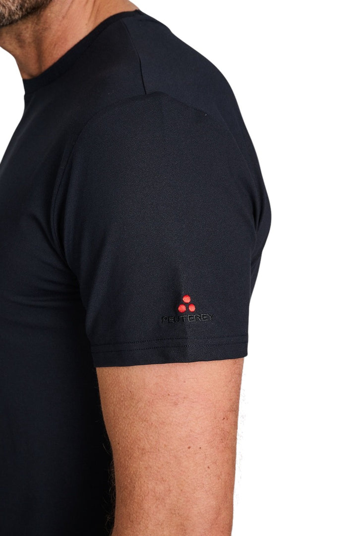 Peuterey t-shirt korte mouwen heren donker blauw PEU5470 99012182 215