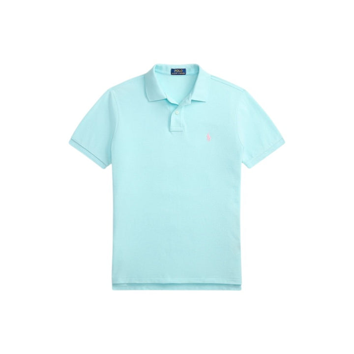 Polo Ralph Lauren Men polo shirt heren groen Custom slim fit 710680784511