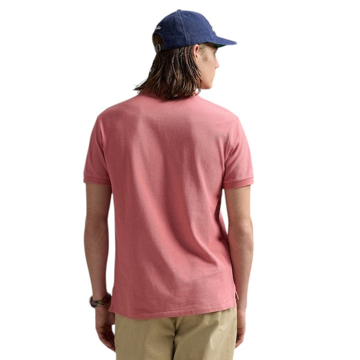 Polo Ralph Lauren Men polo shirt korte mouwen heren rood custom slim fit 710680784440