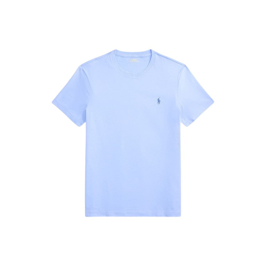 Polo Ralph Lauren Men t-shirt korte mouwen heren licht blauw custom slim fit 710671438020