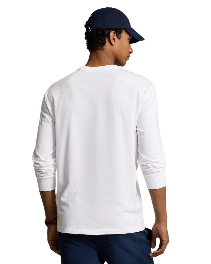 Polo Ralph Lauren Men t-shirt lange mouwen heren wit