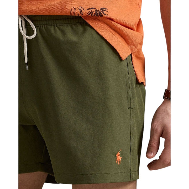 Polo Ralph Lauren Men zwemshort heren khaki slim fit 710969031004.