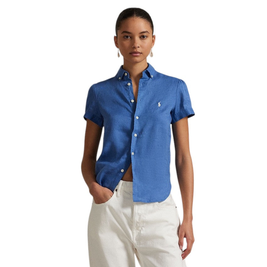 Polo Ralph Lauren Women blouse dames blauw 211973366001