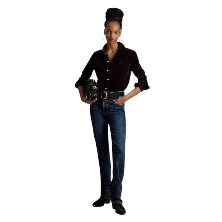 Polo Ralph Lauren Women blouse lange mouwen dames bordeaux 211A93203012